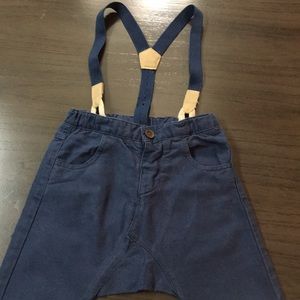 Zara Bottoms - Zara Baby boy Pants with suspenders Zara Bottoms - Zara Baby boy Pants with suspenders